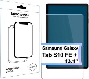 Захисне скло для планшетів BeCover Matte Anti-Glare для Samsung Tab S10 FE Plus SM-X620/SM-X626 13.1 (713443)