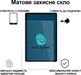 Захисне скло для планшетів BeCover Matte Anti-Glare для Samsung Galaxy Tab S7 FE 12.4 SM-T730/SM-T735/S8 Plus 5G SM-X800/SM-X806/S9 FE (713441)