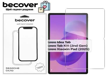 Захисне скло для планшетів BeCover BeCover для Lenovo Idea Tab/K11 (2nd Gen) TB336/Xiaoxin Pad (2025) 11 (713678)