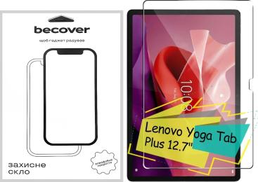Захисне скло для планшетів BeCover BeCover для Lenovo Yoga Tab Plus 12.7 (713129)