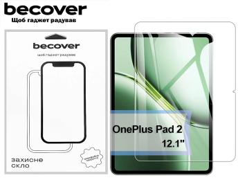 Захисне скло для планшетів BeCover BeCover для OnePlus Pad 2 (12.1) (713553)