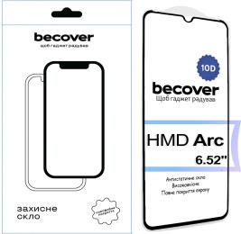 Захисне скло BeCover 10D для HMD Arc Black (713572)