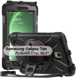 Накладка для планшета BeCover Heavy Duty Case для Samsung Galaxy Tab Active5 Pro SM-X356B/X350 10.1 Black (713558)