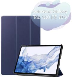 Чохол-книжка для планшета BeCover Smart Case для Samsung Tab S10 FE (SM-X520/SM-X526) 10.9/S10 Lite/S9 FE/S9 Deep Blue (713274)