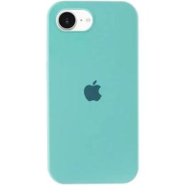 Чохол-накладка EpiK Silicone Case Full Protective (AA) для Apple iPhone 16e (6.1) Marine Green