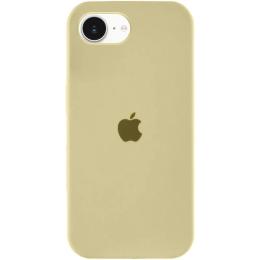 Чохол-накладка EpiK Silicone Case Full Protective (AA) для Apple iPhone 16e (6.1) Mellow Yellow
