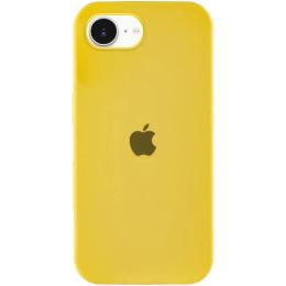 Чохол-накладка EpiK Silicone Case Full Protective (AA) для Apple iPhone 16e (6.1) Yellow