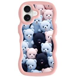Чохол-накладка EpiK TPU Cloudy Pictures для Apple iPhone 16 (6.1) Bears