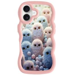 Чохол-накладка EpiK TPU Cloudy Pictures для Apple iPhone 16 (6.1) Owls