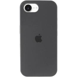 Чохол-накладка EpiK Silicone Case Full Protective (AA) для Apple iPhone 16e (6.1) Dark Gray