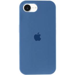 Чохол-накладка EpiK Silicone Case Full Protective (AA) для Apple iPhone 16e (6.1) Blue Jay