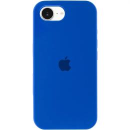 Чохол-накладка EpiK Silicone Case Full Protective (AA) для Apple iPhone 16e (6.1) Capri Blue