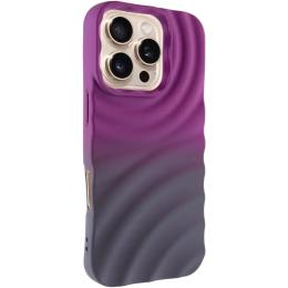 Чохол-накладка EpiK TPU ColorWave для Apple iPhone 16 Pro (6.3) Gray Purple