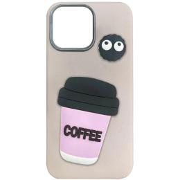Чохол-накладка EpiK TPU Leather Toys для Apple iPhone 16e (6.1) Pink Coffee