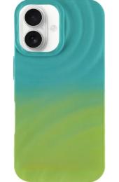 Чохол-накладка EpiK TPU ColorWave для Apple iPhone 16 (6.1) Marine Green Mint