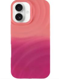Чохол-накладка EpiK TPU ColorWave для Apple iPhone 16 (6.1) Peach Pink