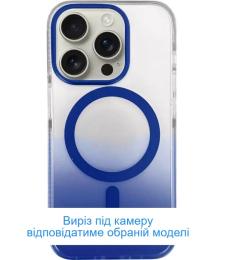 Чохол-накладка EpiK TPU + PC Phantom with MagSafe для Apple iPhone 16e (6.1) Blue