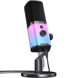 Мікрофон Maono PD100X RGB Black