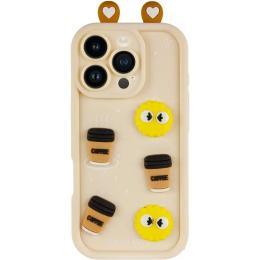 Чохол-накладка EpiK TPU Toys Case with Ears для Apple iPhone 16 Pro Max (6.9) Sand