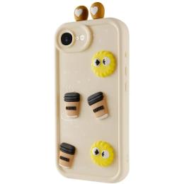 Чохол-накладка EpiK TPU Toys Case with Ears для Apple iPhone 16e (6.1) Sand