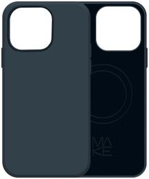 Чохол-накладка MakeFuture Premium Silicone MagPro для Apple iPhone 14 Pro Max Midnight