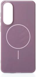 Чохол-накладка Glamour Beats Case with MagSafe для Samsung S25 Edge Deep Purple