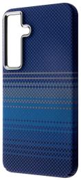 Чохол-накладка WAVE Gleam Case with Magnetic Ring для Samsung Galaxy S25 Plus Blue stripes