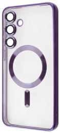 Чохол-накладка WAVE Metal Color Case with Magnetic Ring для Samsung Galaxy S24 FE Deep Purple
