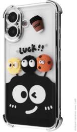 Чохол-накладка WAVE Winkie для iPhone 16 silver/splash