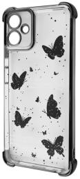 Чохол-накладка WAVE Winkie для Samsung Galaxy A06 black/butterfly