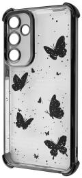 Чохол-накладка WAVE Winkie для Samsung Galaxy A16 black/butterfly