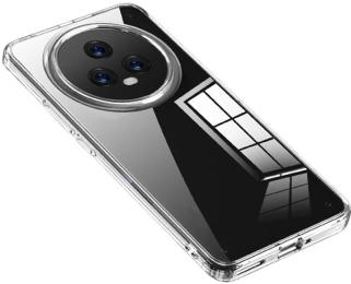 Чохол-накладка Wlons Luna Series Hard Rubber Case для Huawei Honor Magic 5 Transparent