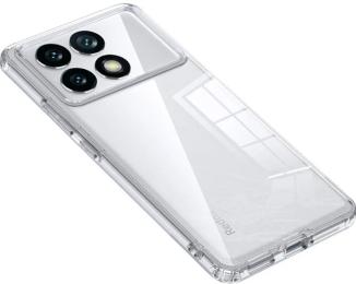 Чохол-накладка Wlons Luna Series Hard Rubber Case для Xiaomi Redmi K70/K70 Pro Transparent