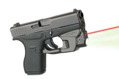 Лазерний цілевказувач LaserMax для Glock 42/43 Red з ліхтарем (CF-G4243-C-R)