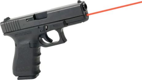 Лазерний цілевказувач LaserMax для Glock23 GEN4 Red (LMS-G4-23)