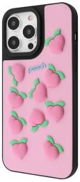 Чохол-накладка WAVE Doodle Case для iPhone 16 Pro Max peach