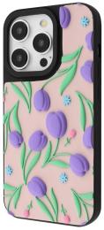 Чохол-накладка WAVE Doodle Case для iPhone 16 Pro flowers