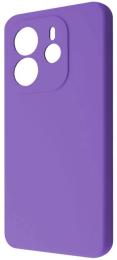 Чохол-накладка WAVE Full Silicone Cover для Xiaomi Redmi Note 14 4G (European) Dark Purple