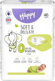 Підгузки Bella Happy 0 Before New Born 46 шт (5900516605322)
