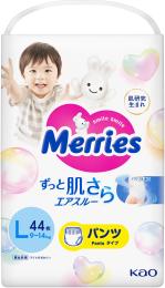Підгузки Merries Трусики Super Jumbo L (9-14 кг) 44 шт. (4901301425874)