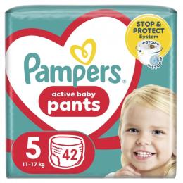 Підгузки Pampers трусики Pants Розмір 5 (12-17 кг) 42 шт. (8006540068960)
