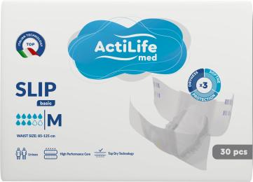 Підгузки для дорослих ActiLife Med Basic M 30 шт (4820174981679)
