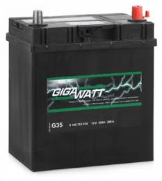 Автомобільний акумулятор Gigawatt G35 6СТ-35 300А АзЕ (0185753518)