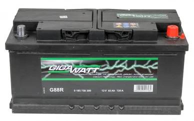 Автомобільний акумулятор Gigawatt 6СТ-83 АзЕ (185758300)