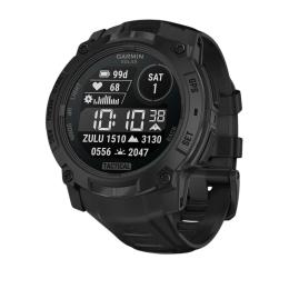 Смарт-годинник Garmin Instinct 3 50mm Tactical Solar Black with Charcoal Silicone Band (010-02935-90)