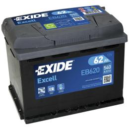 Автомобільний акумулятор Exide EXCELL 62A (EB620)
