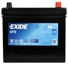 Автомобільний акумулятор Exide START-STOP EFB 60A (EL604)