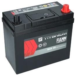 Автомобільний акумулятор FIAMM 6СТ-45 Аз Titanium Asia (7905171) Black
