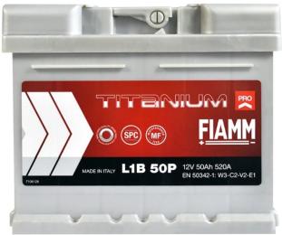 Автомобільний акумулятор FIAMM 6СТ-50 АзЕ TITANIUM Pro (7905144)