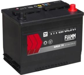 Автомобільний акумулятор FIAMM 6СТ-70 АзЕ Titanium (7905183) Black
